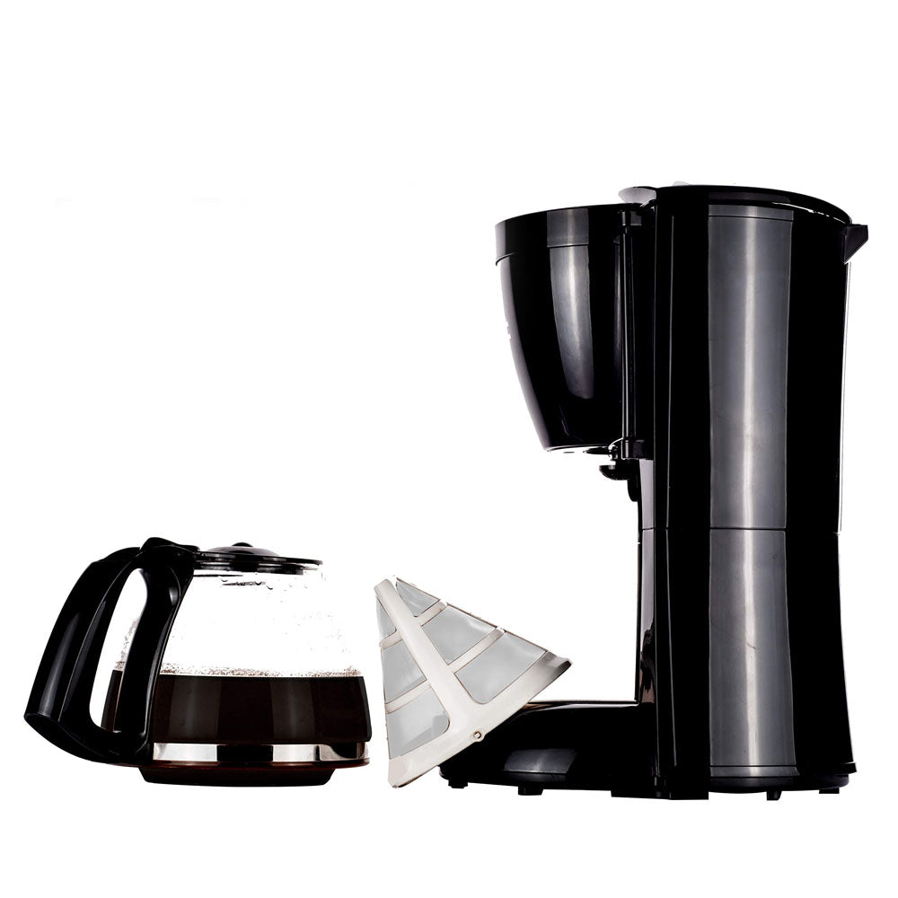 ATC Coffee Maker 1.25L 1000W - H-CM1812 - Black | Fast & Efficient Brewing