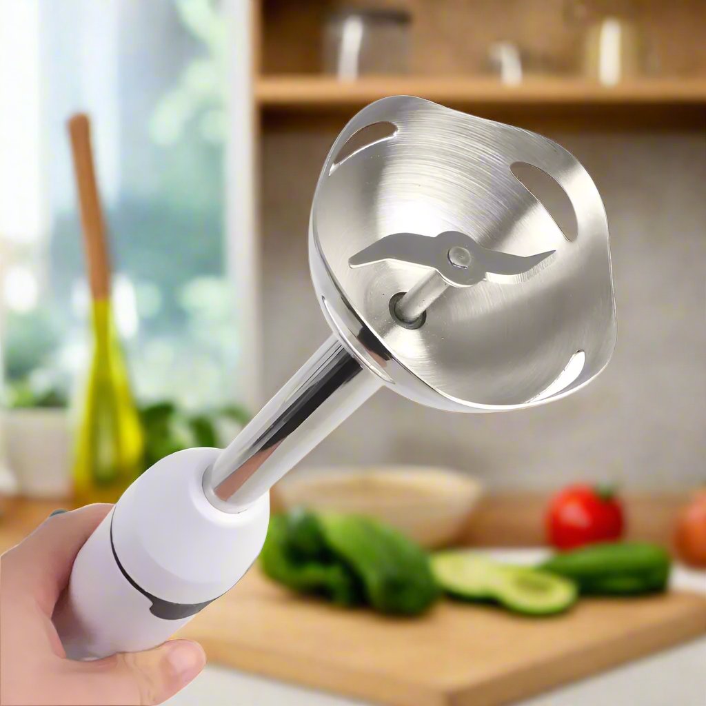 ATC Steel Hand Blender 2 in 1 H-HB792 White/Grey
