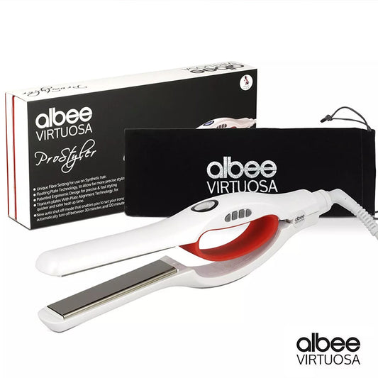 Albee Virtuosa Pro Hair Styler with Ceramic Plates & Digital Temperature Control – Sleek & Smooth Styling