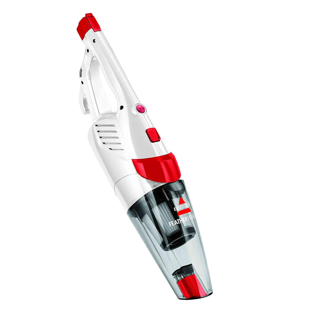 BISSELL Featherweight 2-in-1 Upright Vacuum Cleaner, 450W, Lightweight, Red/White, 0.5L