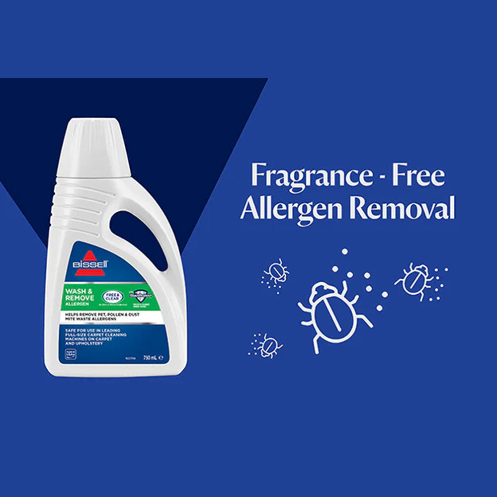 BISSELL 1120K Wash & Remove Allergen Formula 1.5L β Deep Clean & Eliminate Allergens
