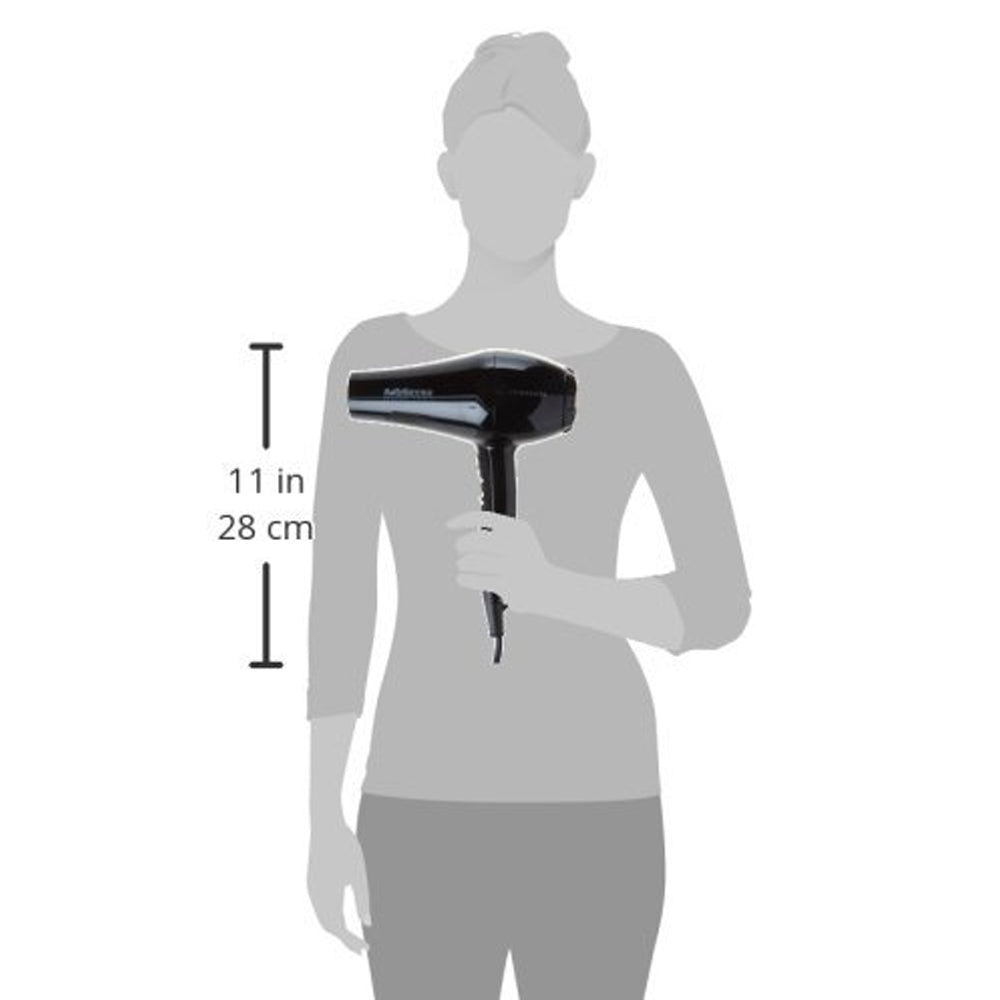 Babyliss 5721PSDE DC Dryer Gift Set with Vanity Brush – Powerful Hair Dryer for Salon-Quality Styling