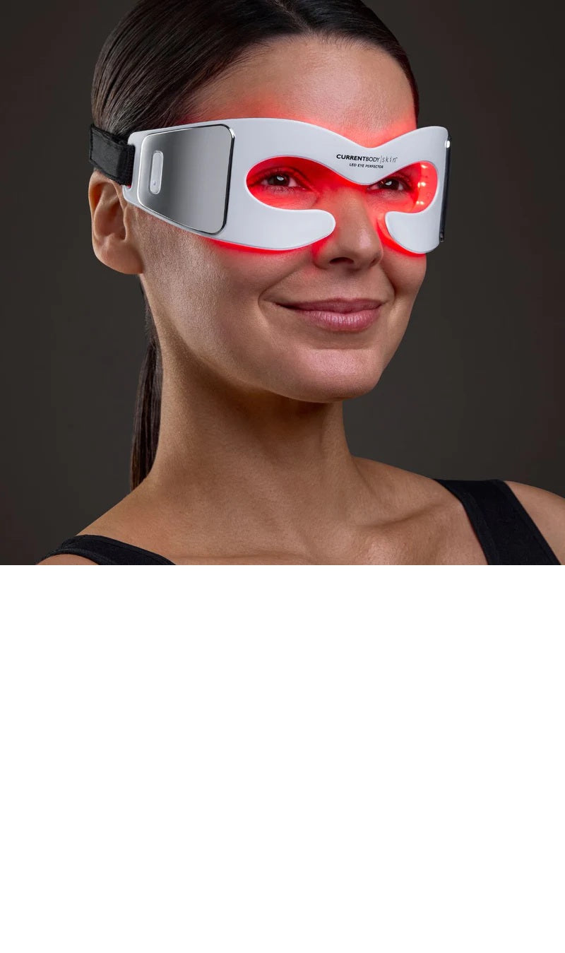 CurrentBody Skin | LED Eye Perfector | Fully Wearable Anti-Ageing Device for Around the Eyes | Wrinkle Reduction to Target Crows Feet and Brow Furrows