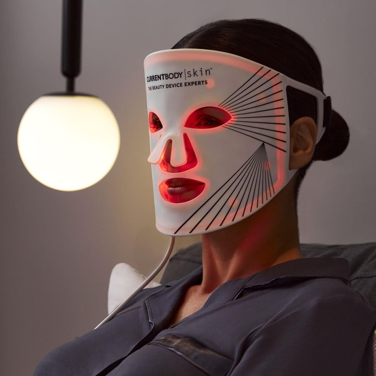 CurrentBody Skin LED Light Therapy Face Mask | Red Light Therapy Treatment Device | Anti-Aging Face Mask for Wrinkle Reduction
