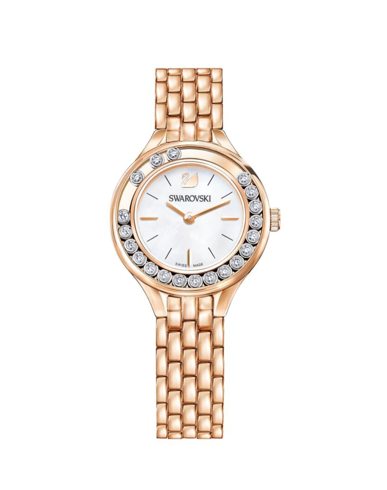 Swarovski Dancing Crystal Rose Gold Watch