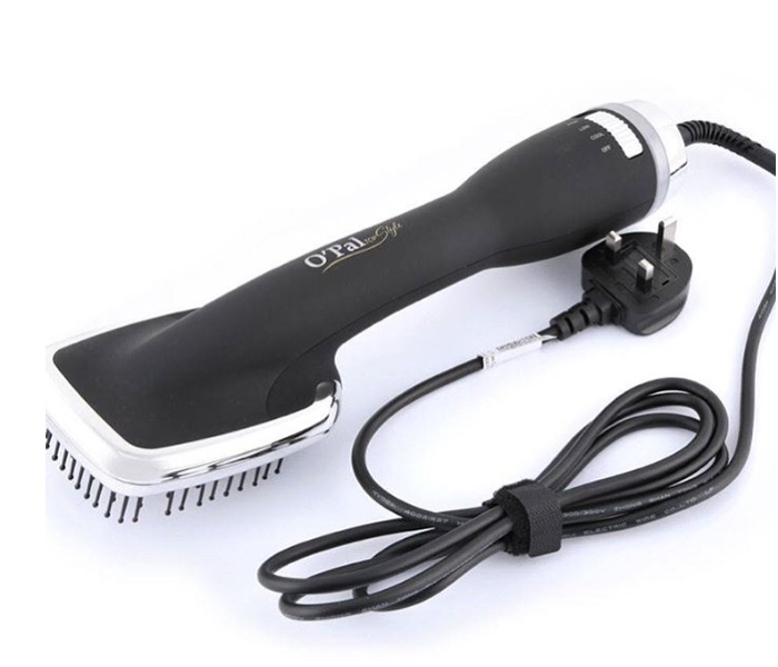 Opal OHD-288 1100W 2 In 1 Hair Dryer with Paddle Brush - Black