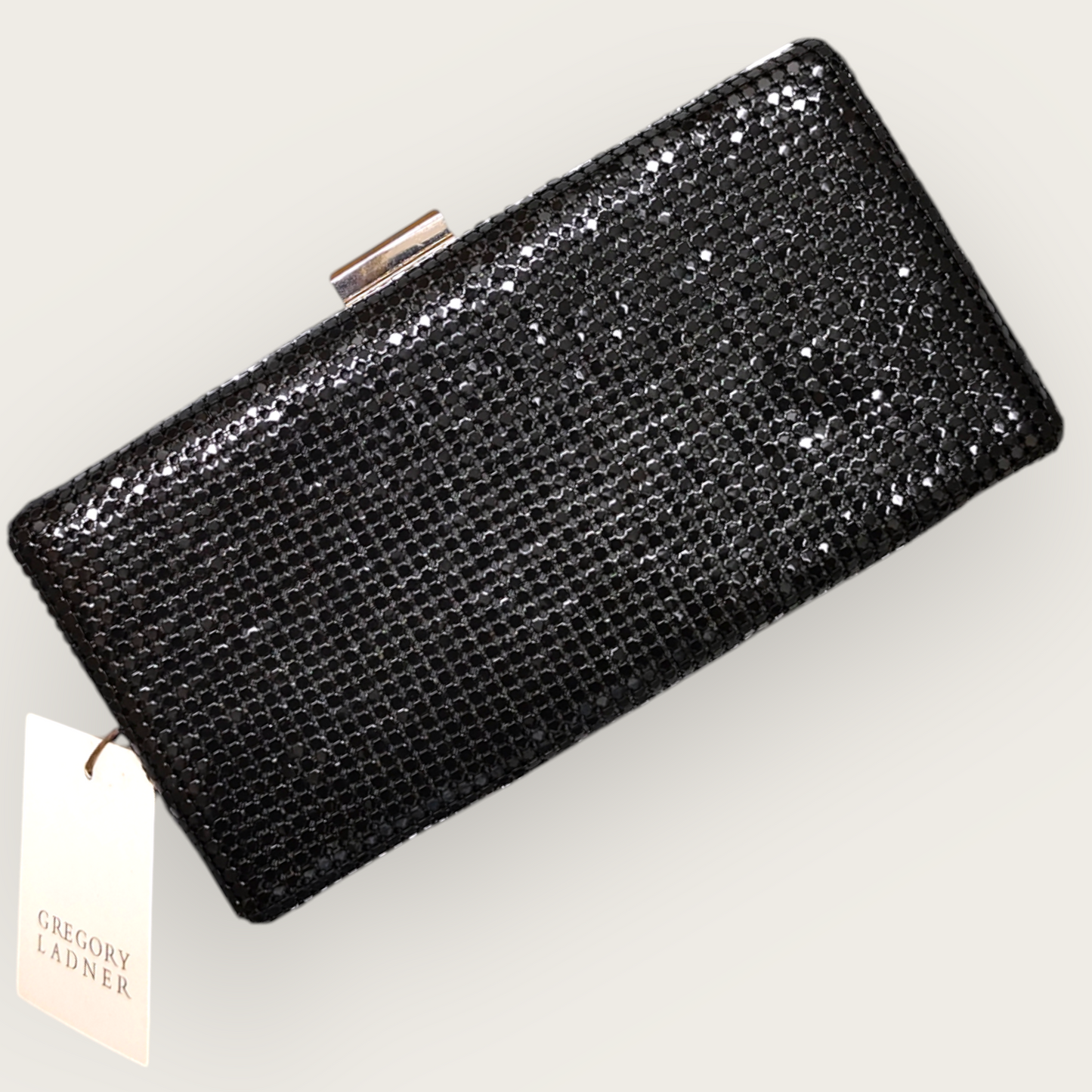 Gregory Ladner Glomesh Rectangle Clutch - Black