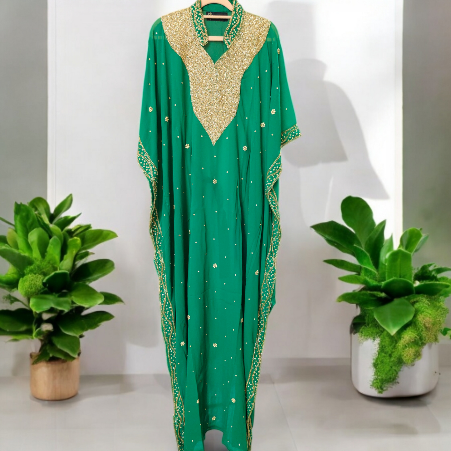 Tamara | Al Dana Green Jalabiya with Gift