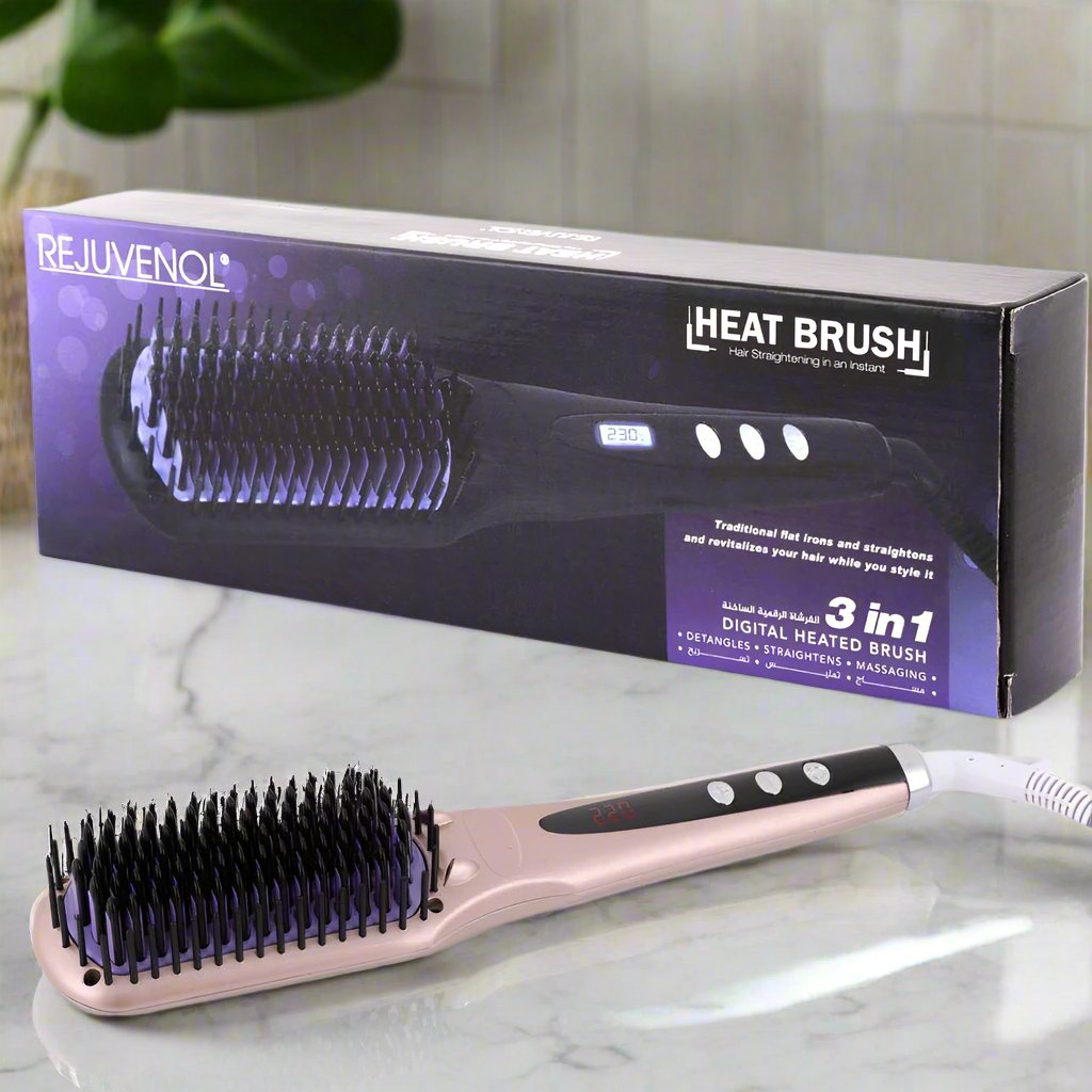 REJUVENOL HAIR STRAIGHTENING BRUSH