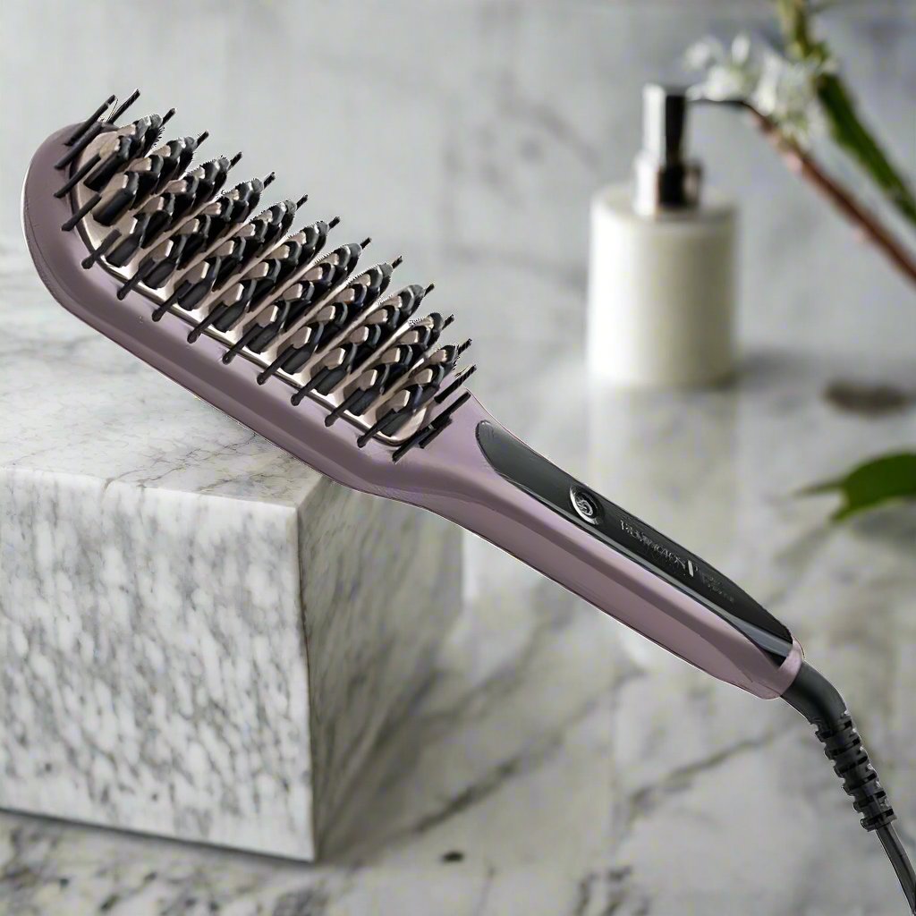 Remington Keratin Radiance Sleek And Smooth Heated Brush