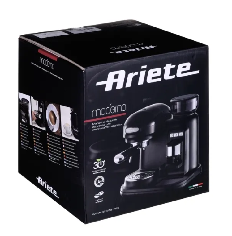 Ariete | Moderna1318 Coffee Machine Black