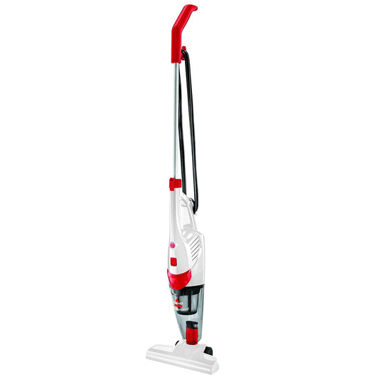BISSELL Featherweight 2-in-1 Upright Vacuum Cleaner, 450W, Lightweight, Red/White, 0.5L