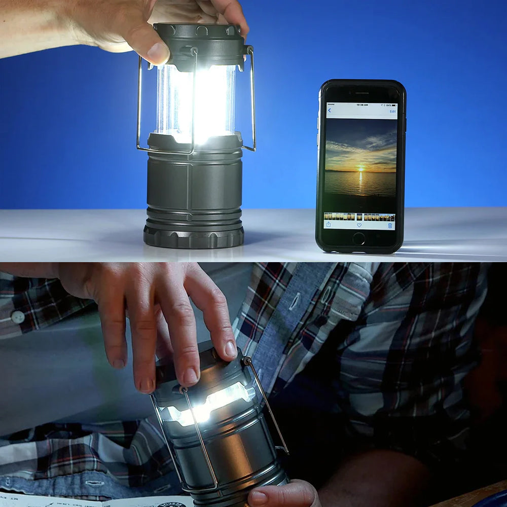 Bell+Howell Taclight Lantern with Magnetic Base – 4-in-1 LED Emergency Lantern