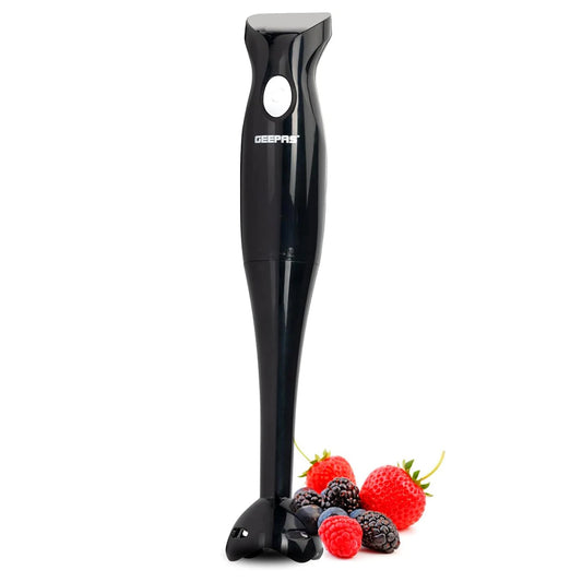 Geepas Hand Blender GHB5467 | 2-Speed Immersion Blender with Stainless Steel Blade | Ideal for Smoothies, Shakes & More