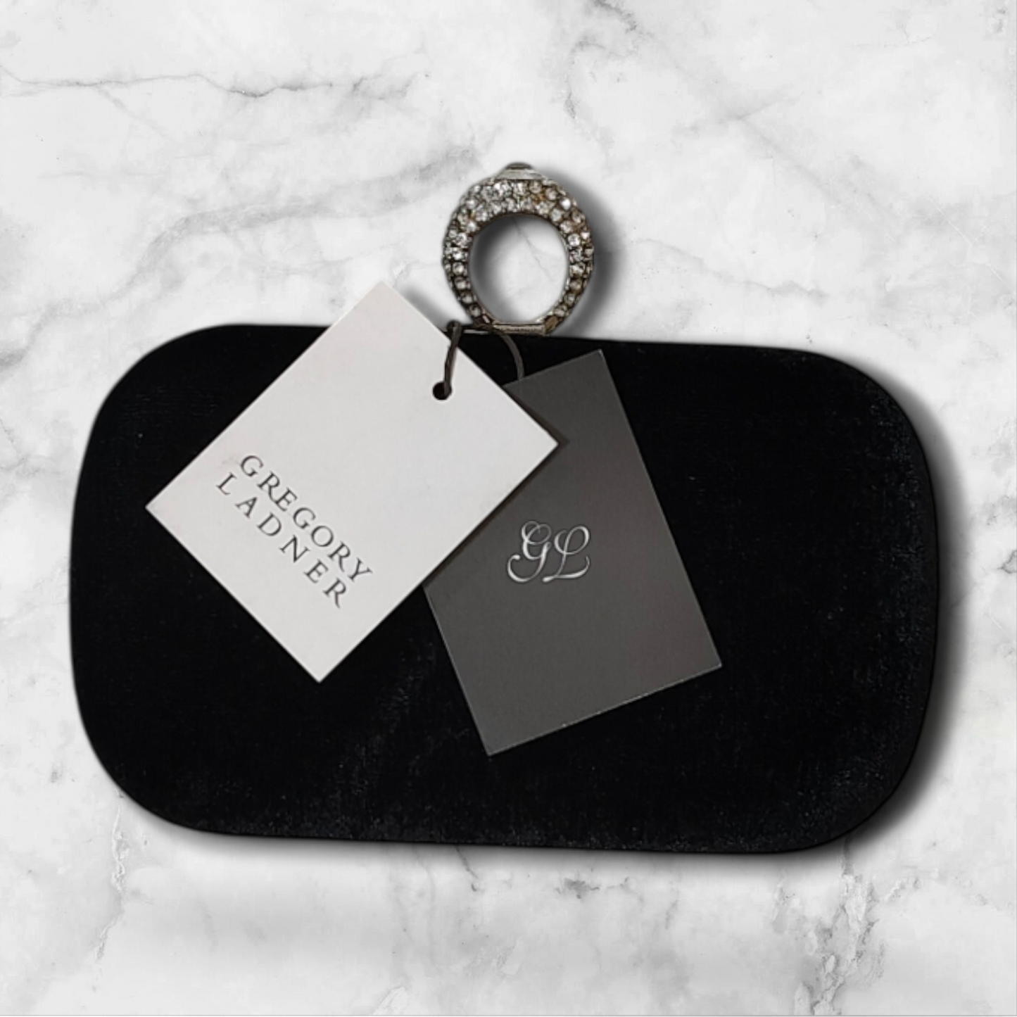 Gregory Ladner | Engagement Ring Clutch - Black