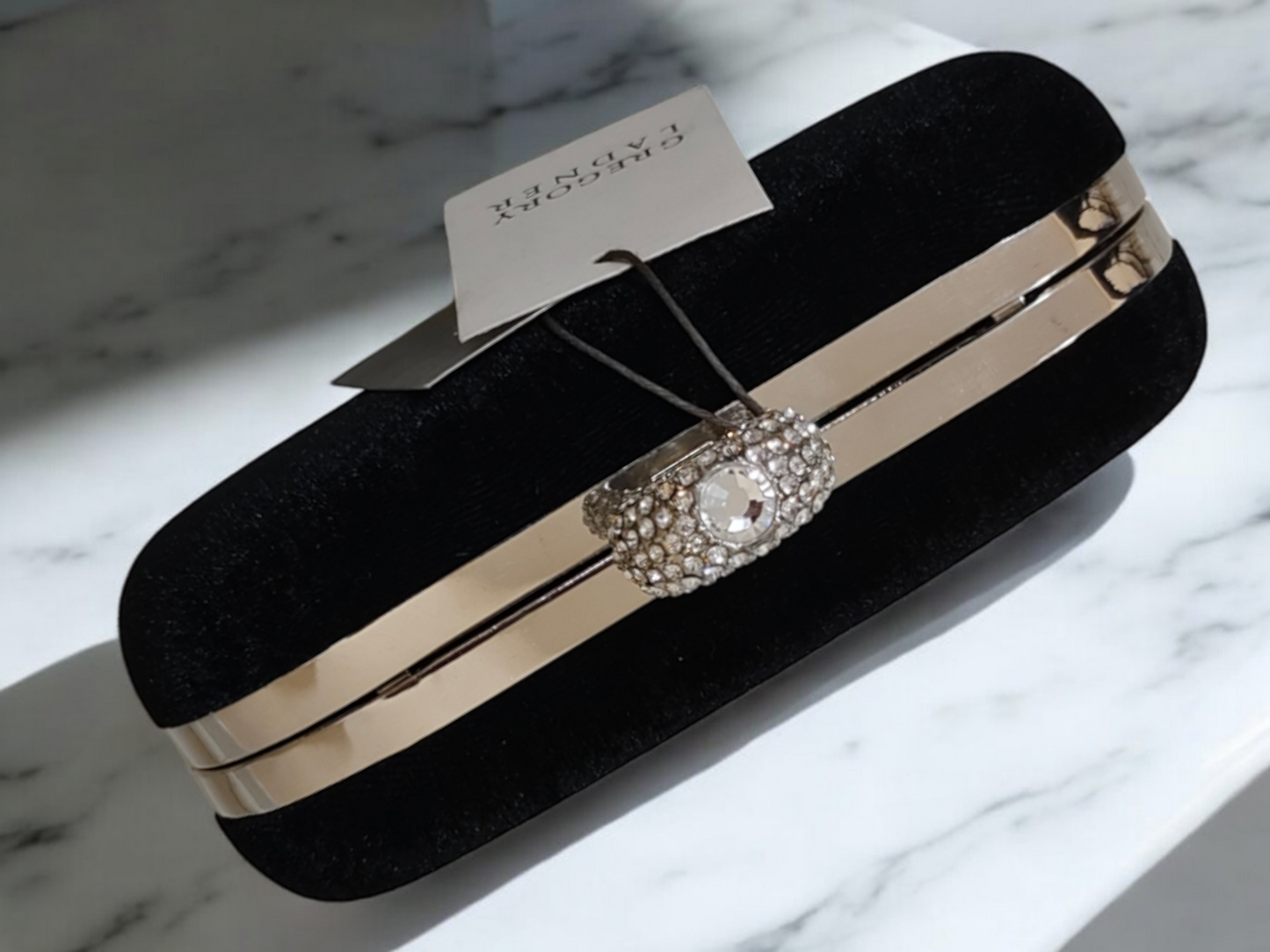 Gregory Ladner | Engagement Ring Clutch - Black