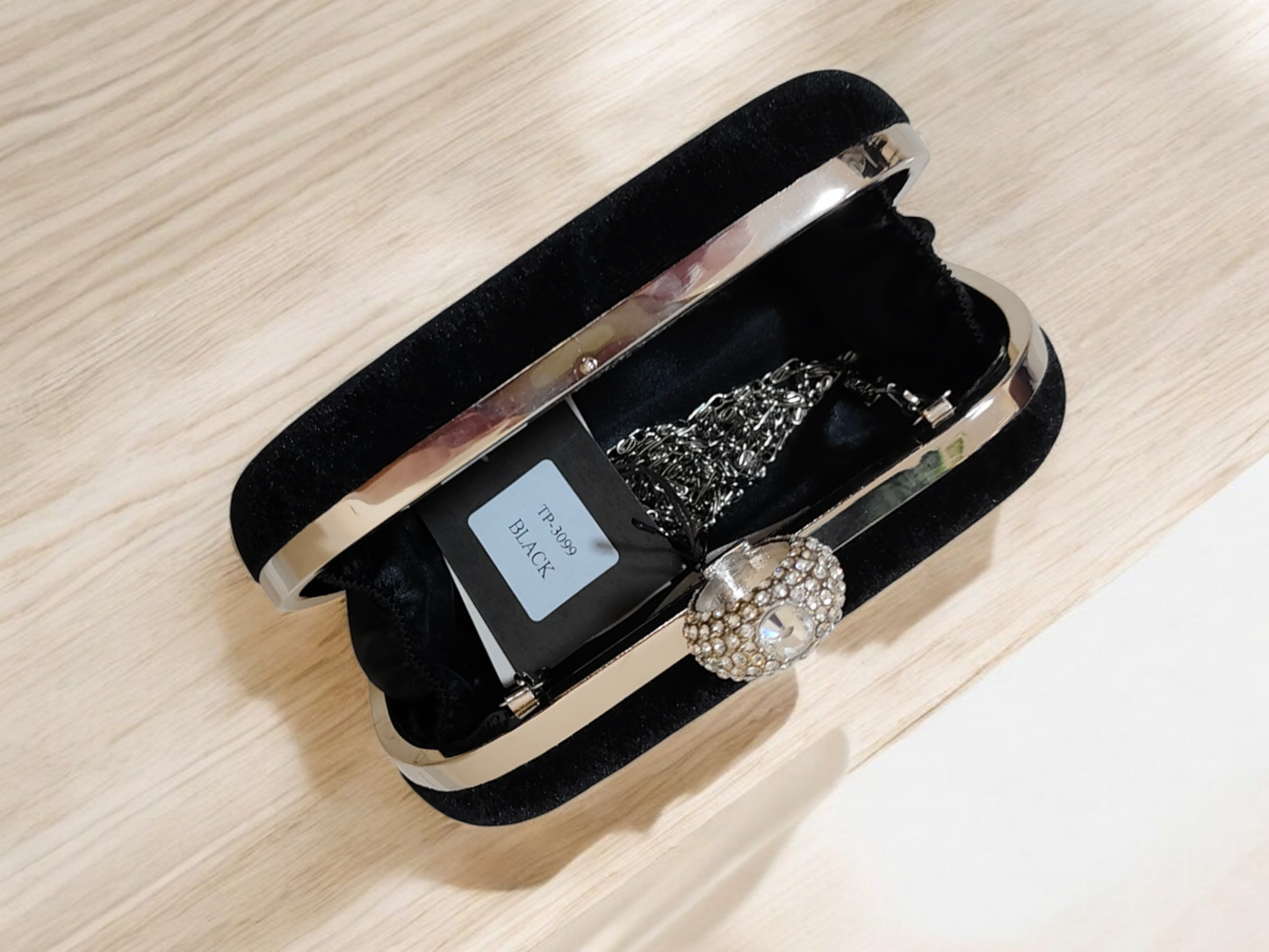 Gregory Ladner | Engagement Ring Clutch - Black