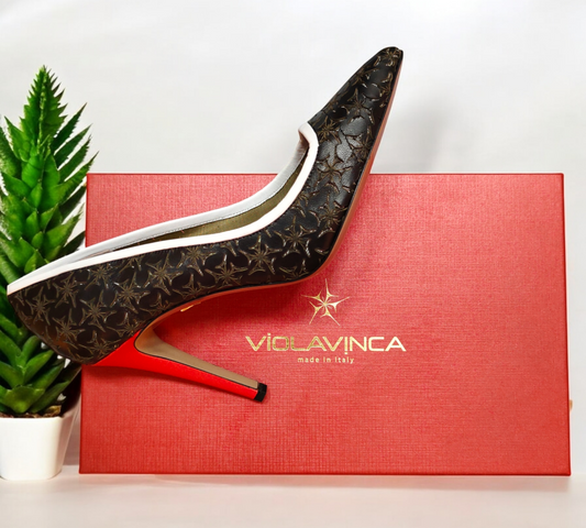 Violavinca | Ludovica Leather Pump