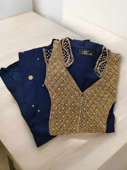 Saraya | Al Sultana Blue Jalabiya & Gift