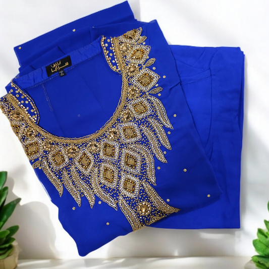 Saraya | Zahra Blue Jalabiya
