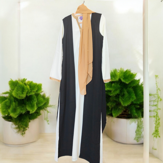 JANA | Spring Black Jacket Set with Sheila - 3 Pcs