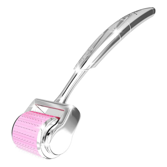 âme pure CIT Face Roller 0.50mm – Professional Derma Roller for Microneedling, Wrinkle & Blemish-Free Skin Treatment